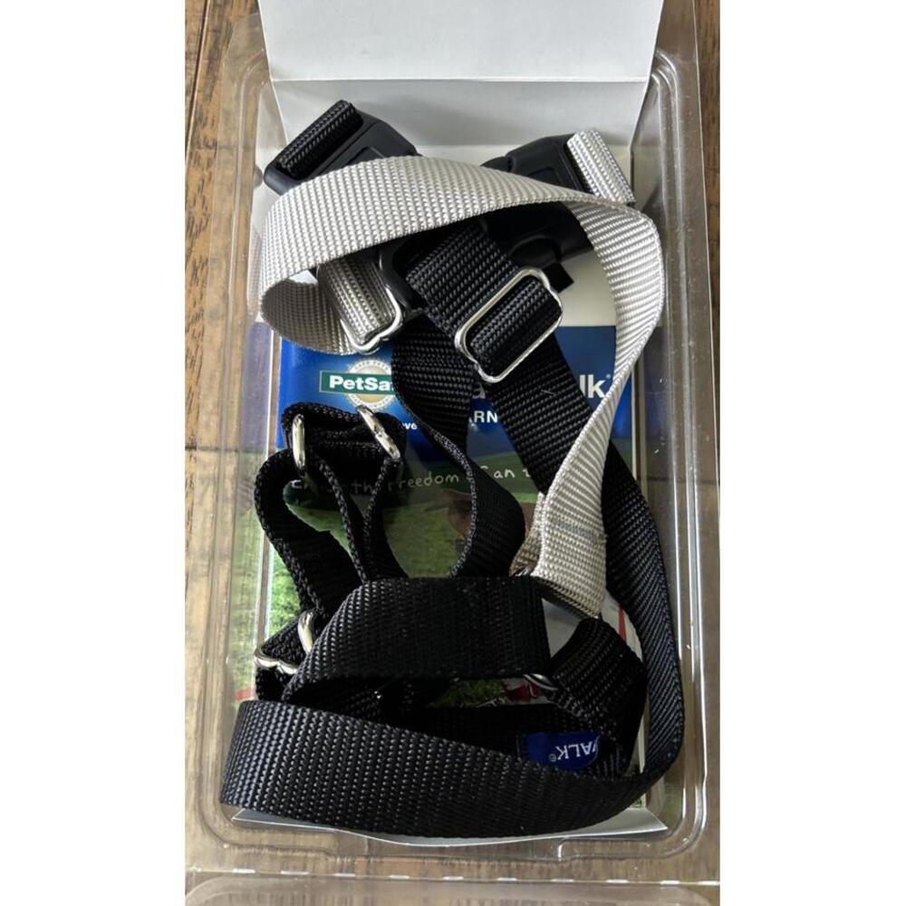 PetSafe Easy Walk No-Pull Dog Harness Large Black/Silver Open Box New - Picture 5 of 5